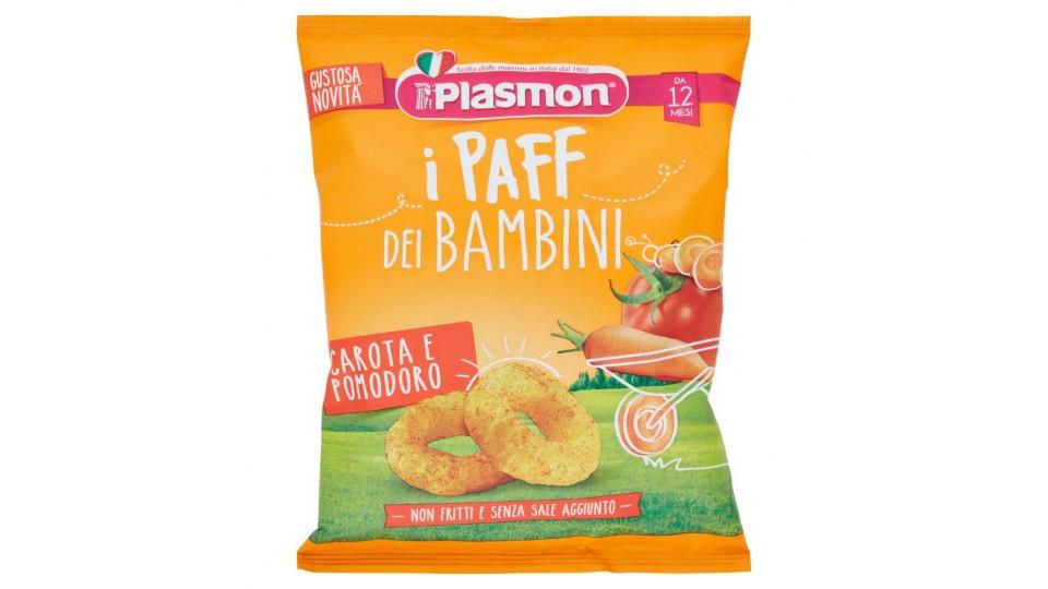 Plasmon, I Paff dei Bambini carota e pomodoro