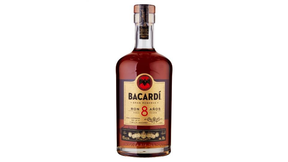 Bacardi, Gran reserva ron 8 años