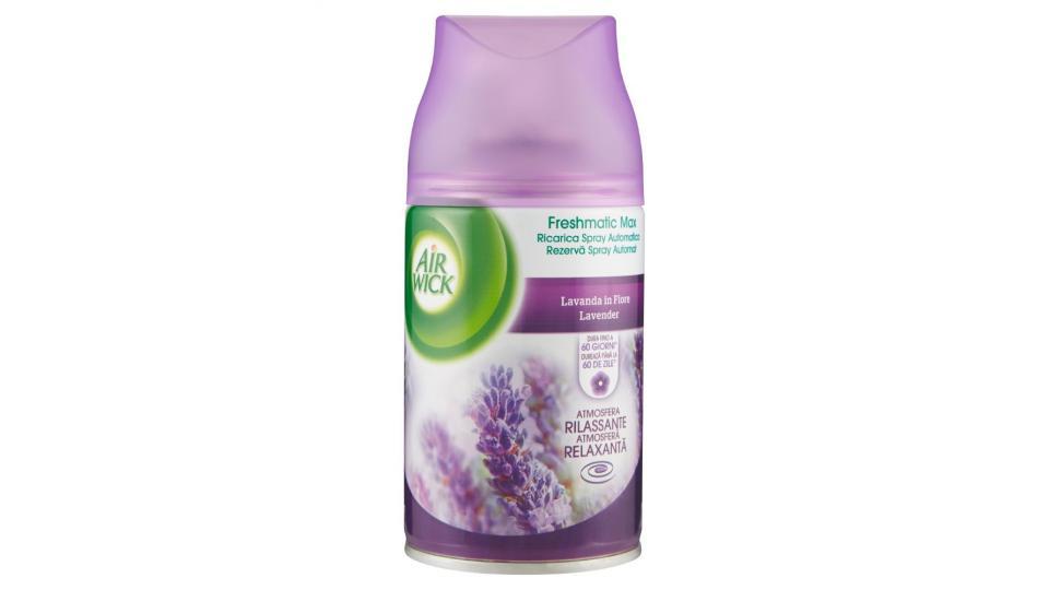 Air Wick, Freshmatic max ricarica spray automatico lavanda in fiore