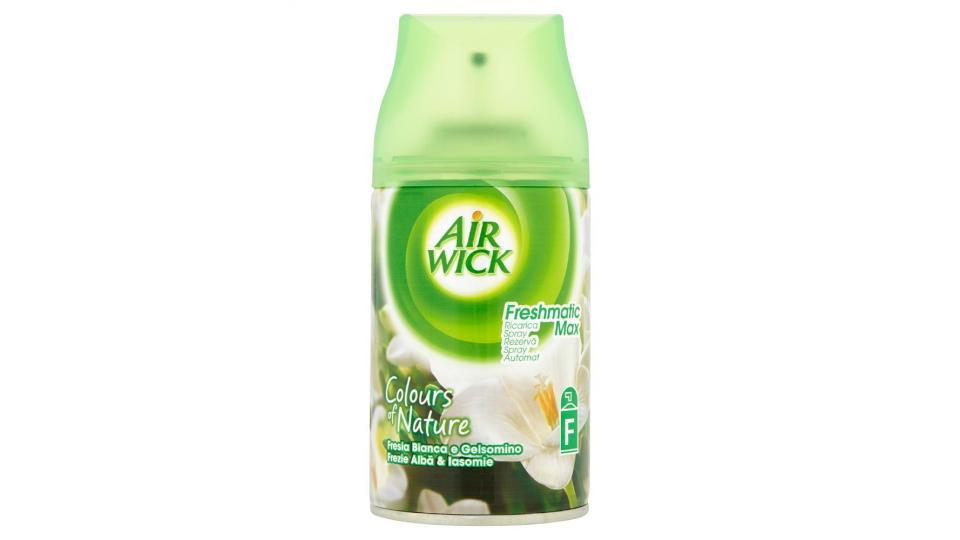 Air Wick, Freshmatic max ricarica spray fresia bianca e gelsomino