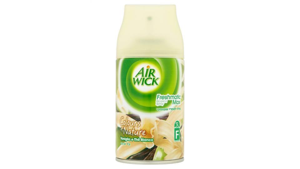 Air Wick, Freshmatic max ricarica spray vaniglia e thè bianco