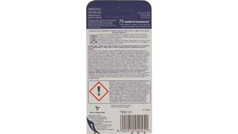 Air Wick, Life Scents ricarica paradiso tropicale