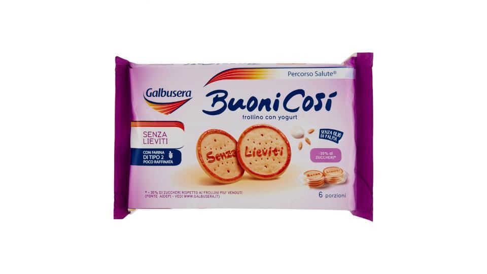 Galbusera - Buoni Cosã­, Biscotti Frollini Senza Zuccheri Aggiunti