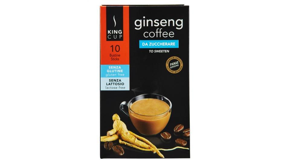 King Cup, Ginseng coffee da zuccherare