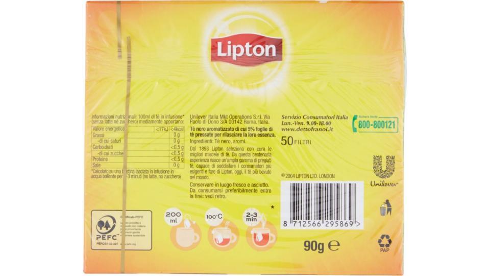Lipton, Yellow Label Tea 50 filtri