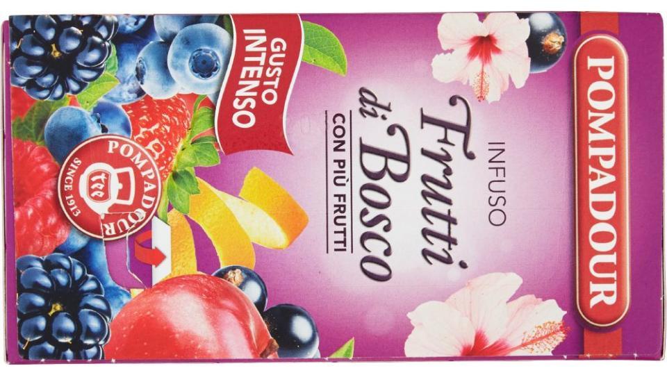 Pompadour, Frutti di bosco per infuso 20 filtri