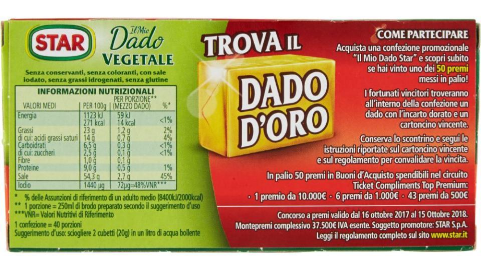 Star, il Mio Dado Vegetale 20 dadi