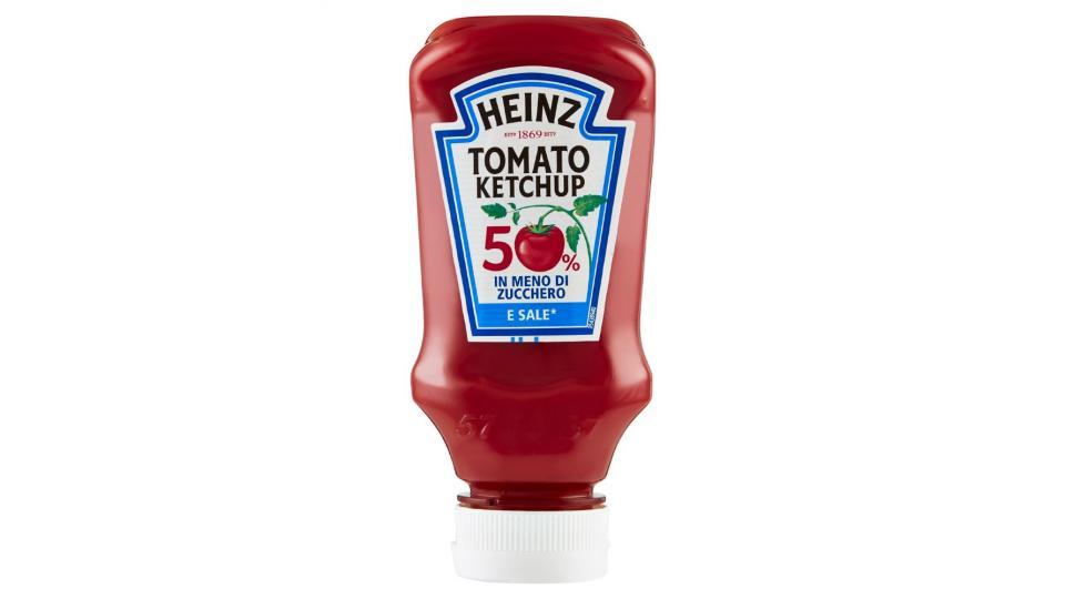 Heinz, tomato ketchup 50% in meno di zucchero e sale