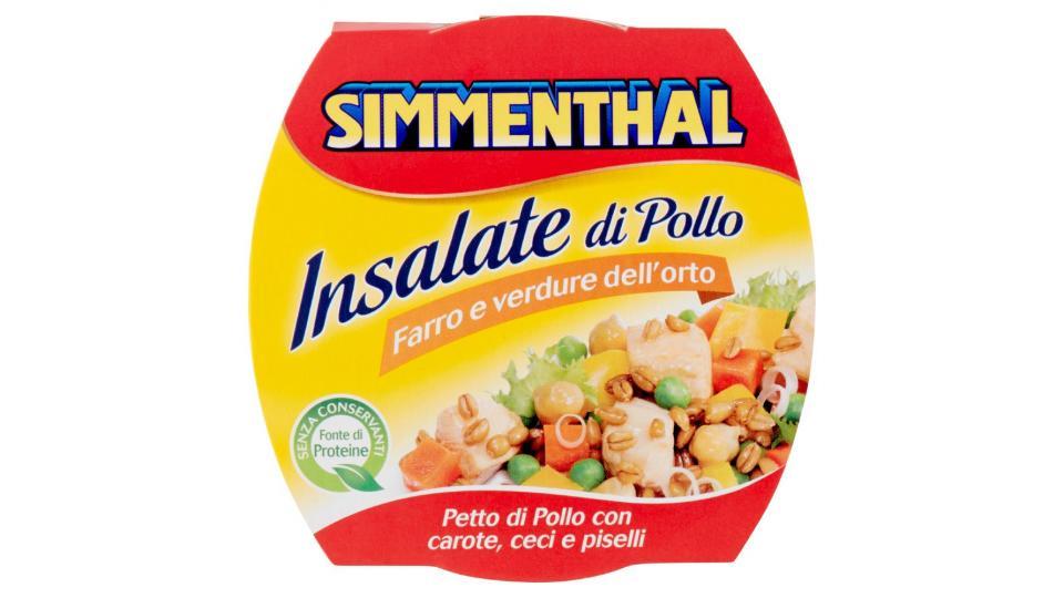 Simmenthal, Insalate di Pollo farro e verdure dell'orto