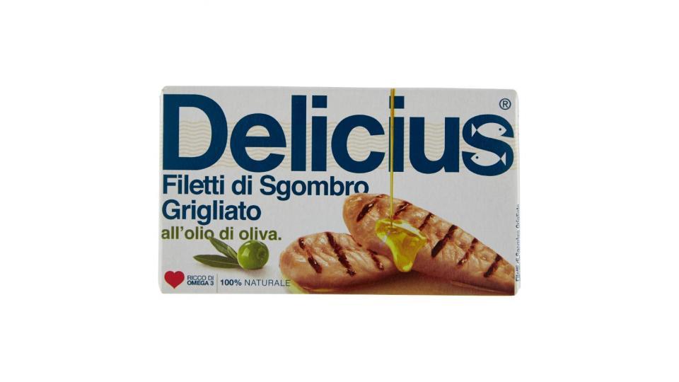 Delicius, filetti di sgombro all'olio di oliva