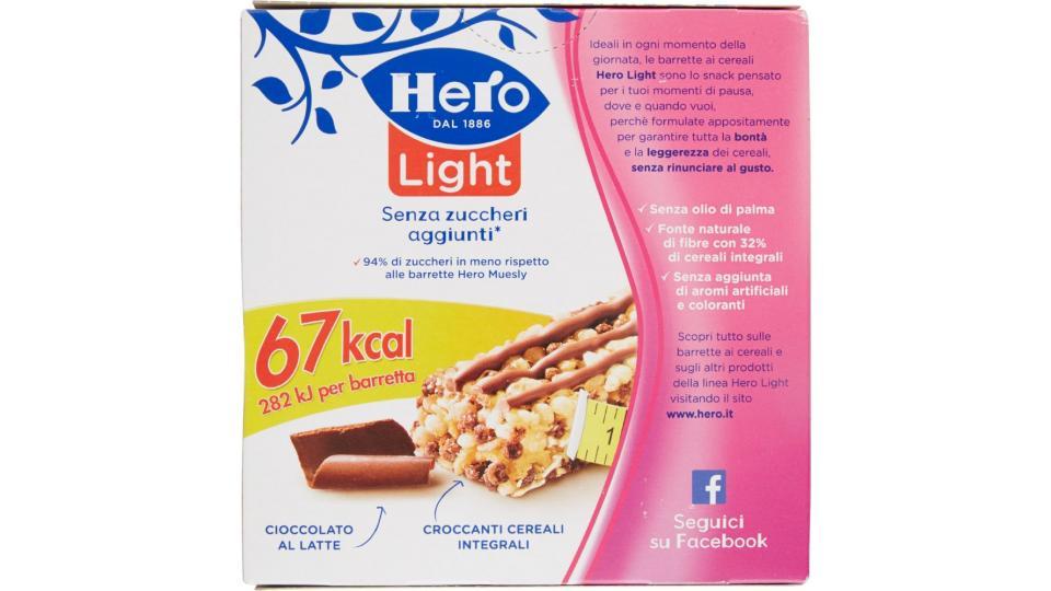 Hero, Light Muesly cioccolato barrette