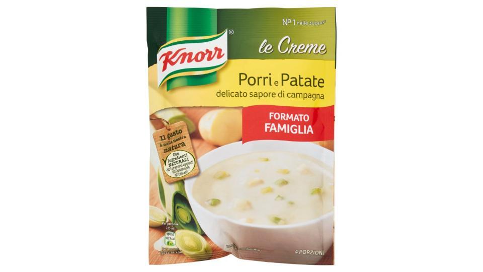 Knorr, le Creme porri e patate