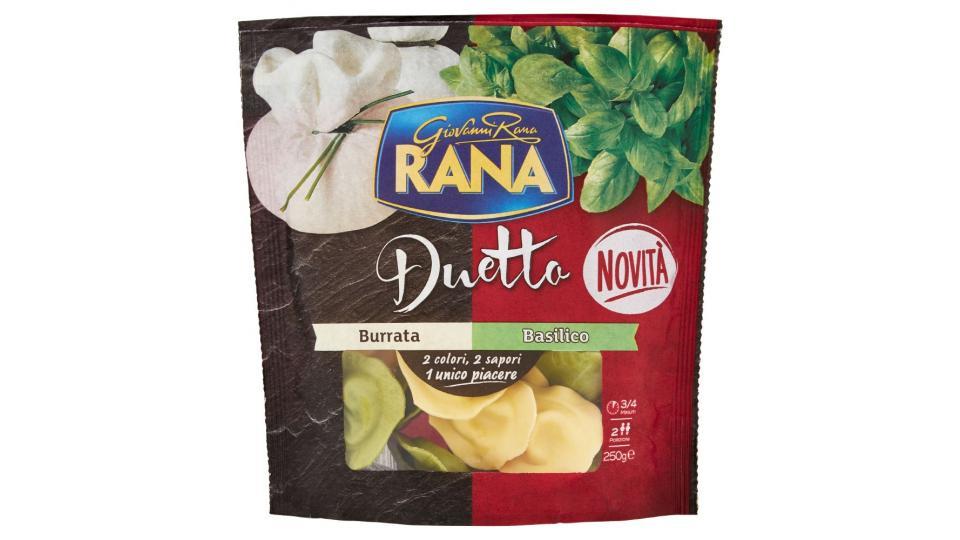 Giovanni Rana, Duetto burrata - basilico