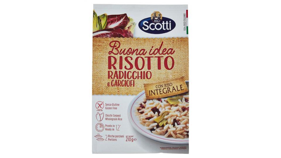 Riso Scotti, Buona Idea riso integrale radicchio e carciofi