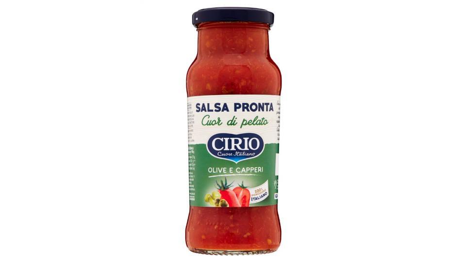 Cirio, Cuor di pelato salsa pronta olive e capperi