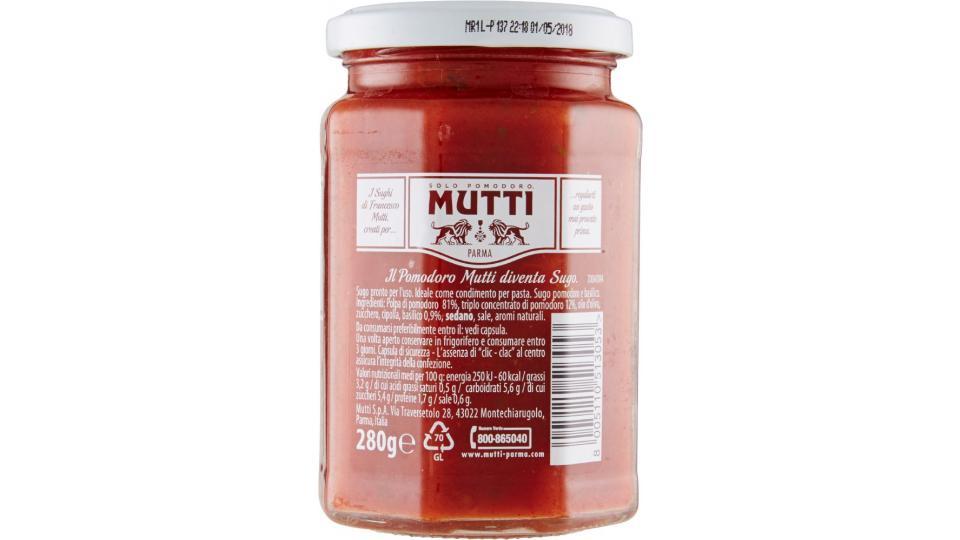 Mutti, Sugo Semplice con basilico