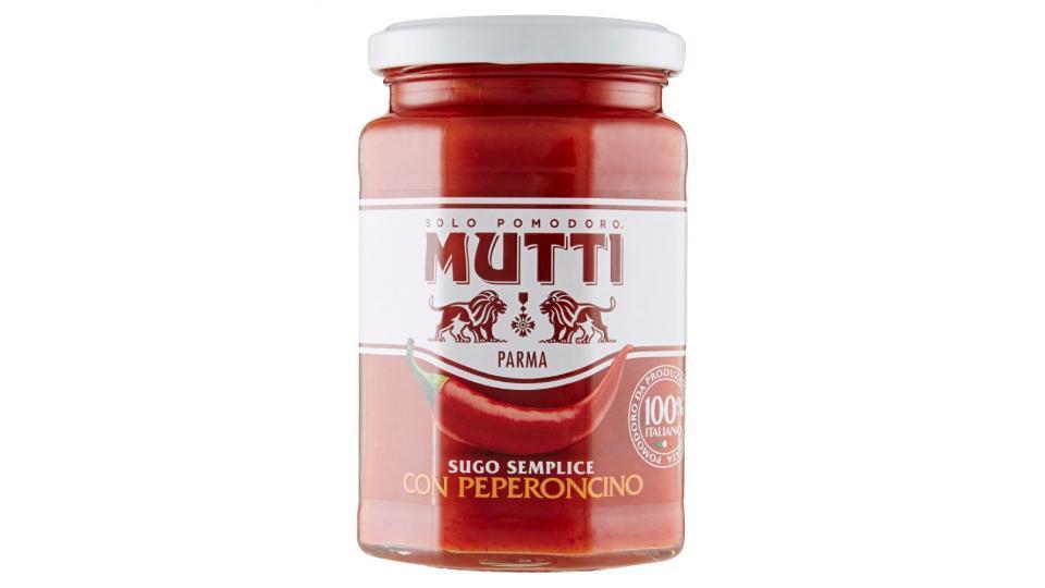 Mutti, Sugo Semplice con peperoncino