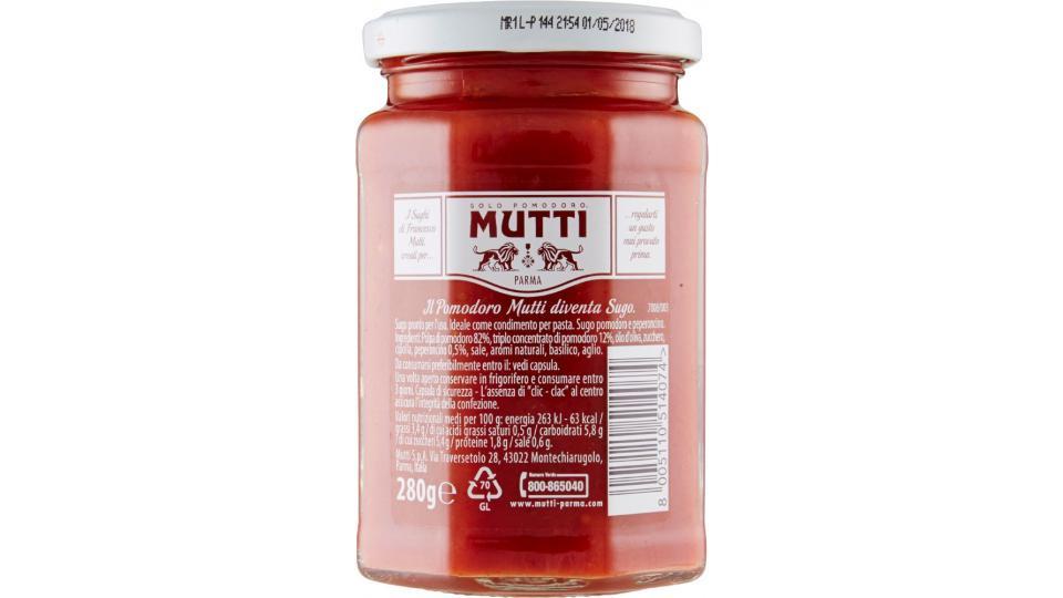 Mutti, Sugo Semplice con peperoncino