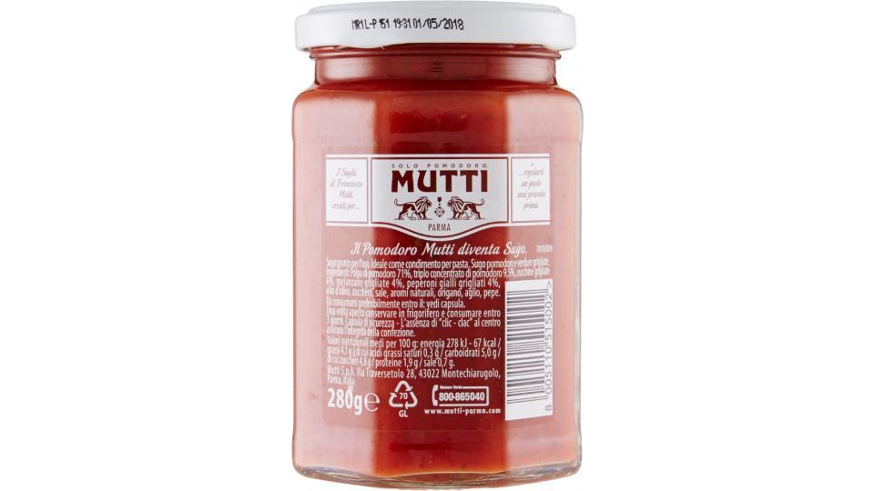 Mutti, Sugo Semplice con verdure grigliate