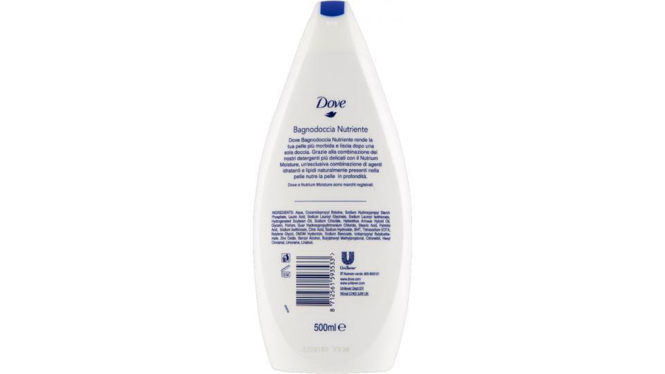 Dove, bagnodoccia nutriente idratante