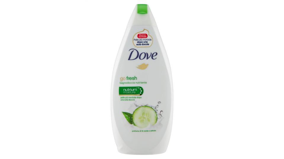 Dove Go Fresh Bagnodoccia Nutriente Profumo di Tè Verde e Cetriolo