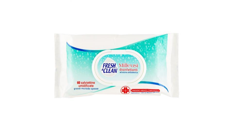 Fresh & Clean, Milleusi Disinfettanti salviettine