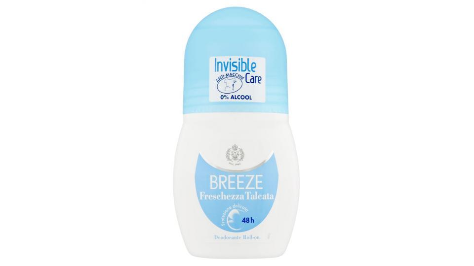 Breeze, Freschezza talcata deodorante roll-on