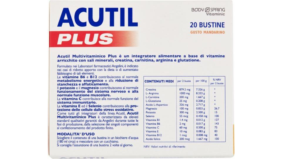 Acutil, Plus multivitaminico