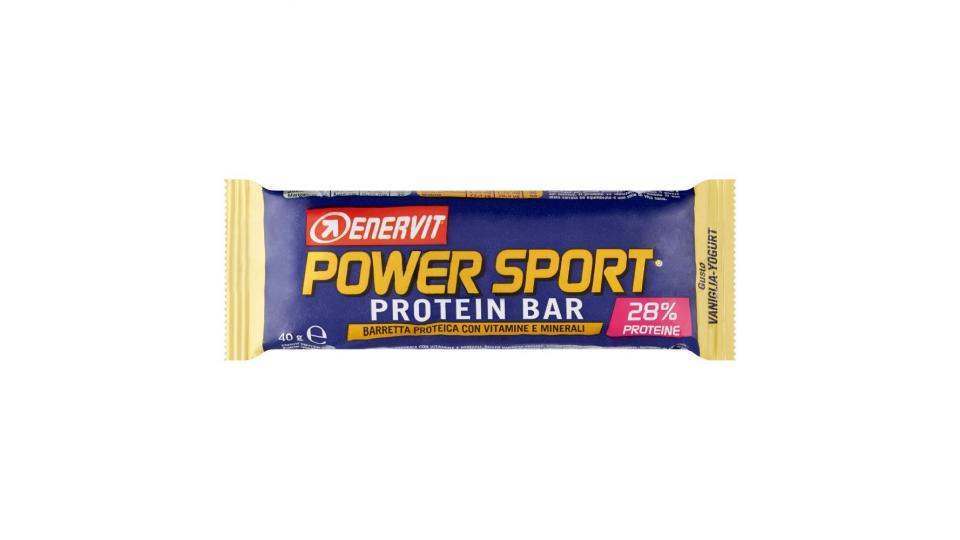 Enervit, Power Sport protein bar gusto vaniglia e yogurt