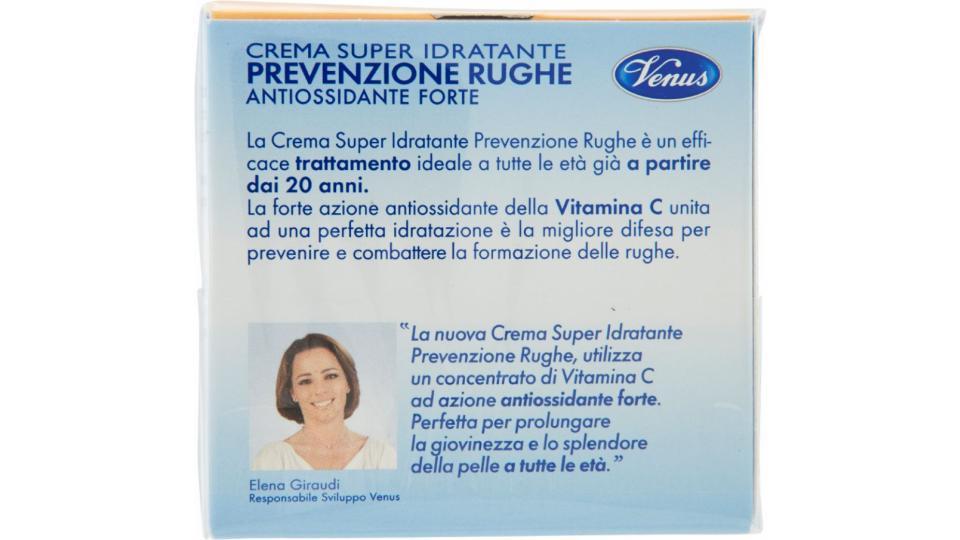 Venus Hydra Crema super idratante prevenzione rughe alla vitamina C