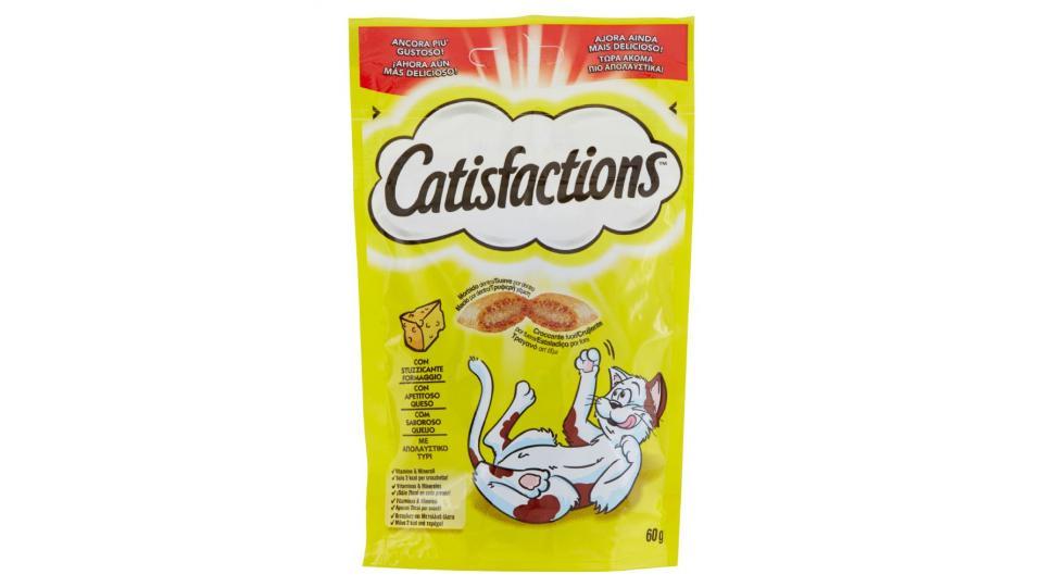 Catisfactions, gatto alimento con formaggio