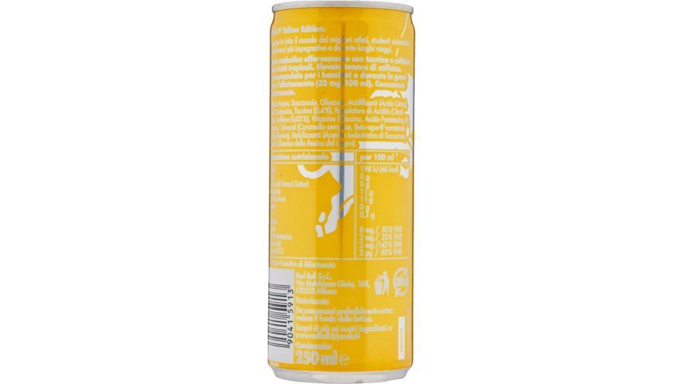 Red Bull, Yellow Edition Energy drink