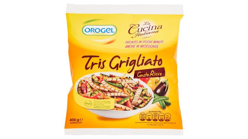Orogel, La Cucina Italiana Tris Grigliato gusto ricco surgelato