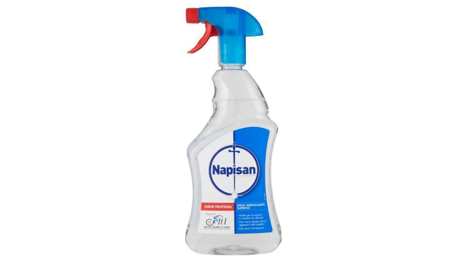 Napisan, igiene profonda spray igienizzante superfici