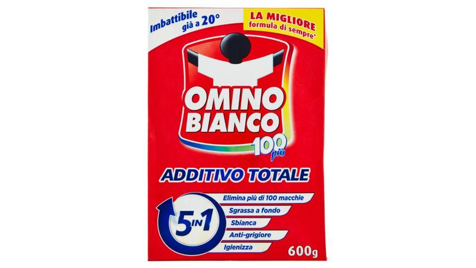 Omino Bianco 100 più additivo totale 5 in 1