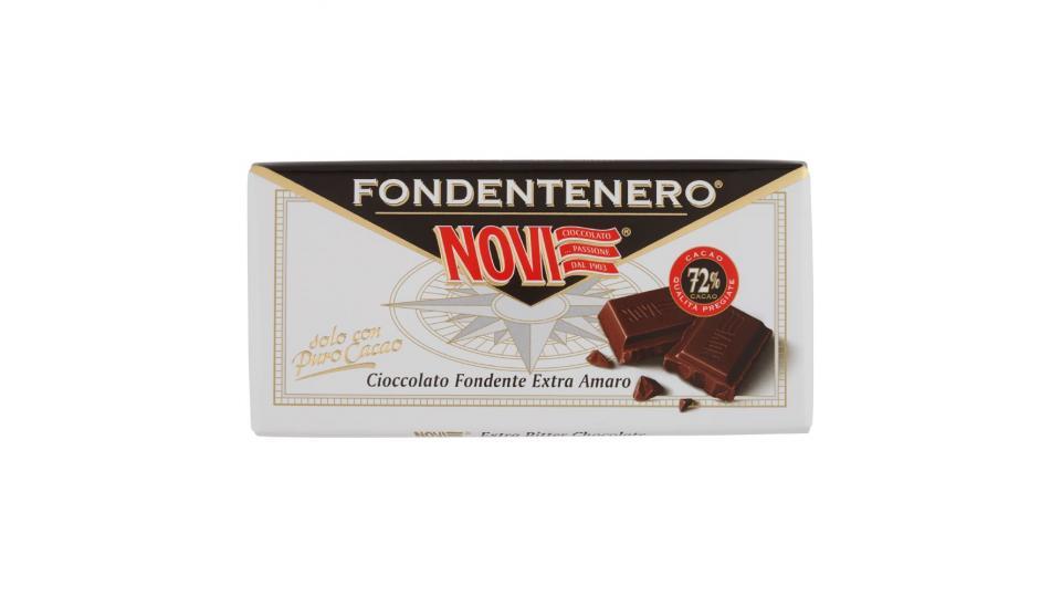 Novi, Fondentenero cioccolato fondente extra 72% senza glutine