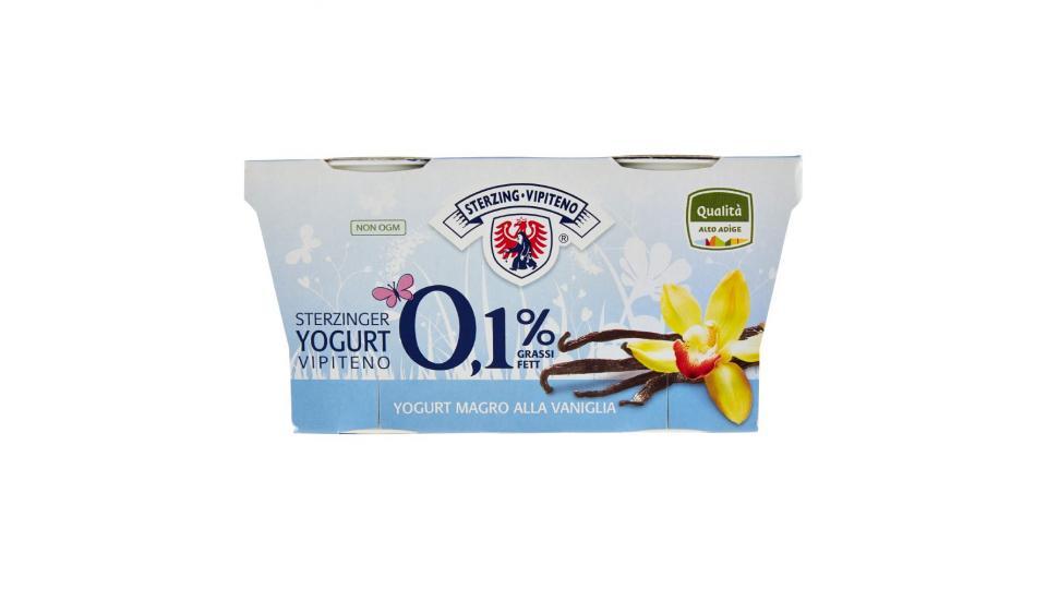 Sterzing Vipiteno, 0,1% grassi yogurt magro alla vaniglia