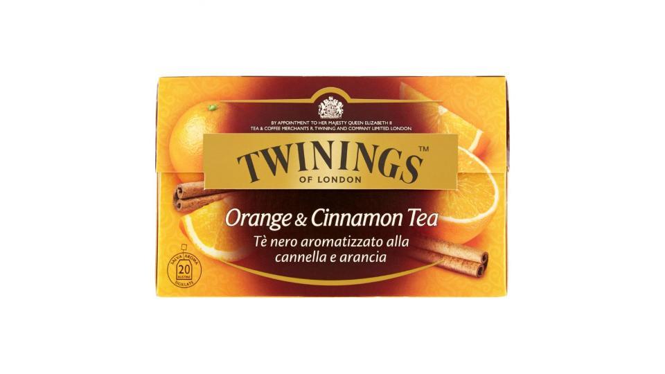 Twinings, Orange & Cinnamon Tea 20 filtri