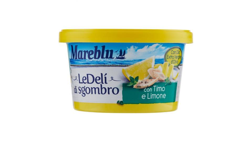 Mareblu, LeDelì di sgombro con timo e limone