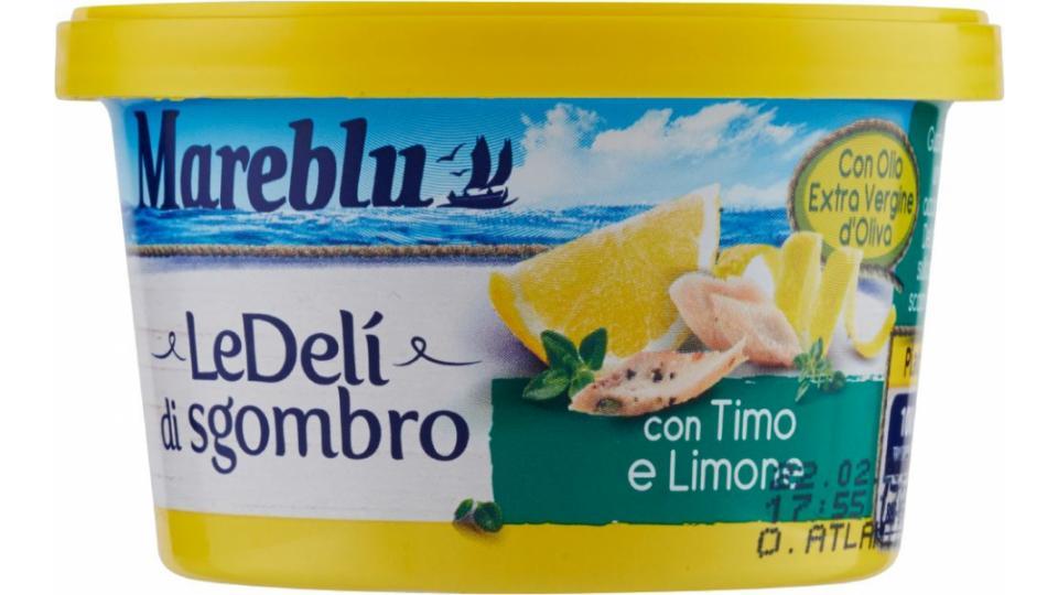 Mareblu, LeDelì di sgombro con timo e limone