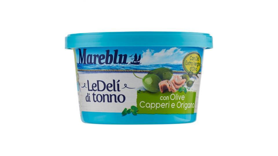 Mareblu, LeDelì di tonno con olive capperi e origano