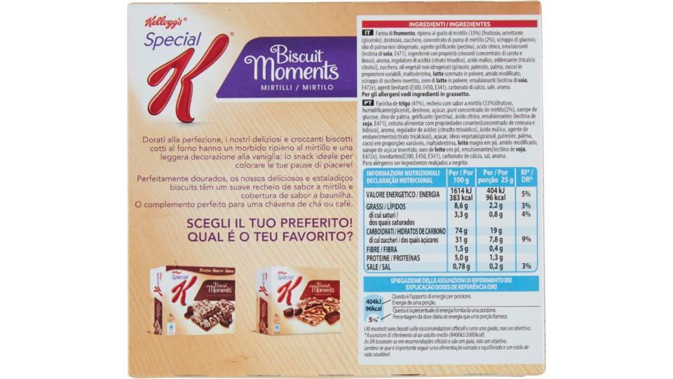 Kellogg's, Special K Biscuit Moments mirtilli barrette