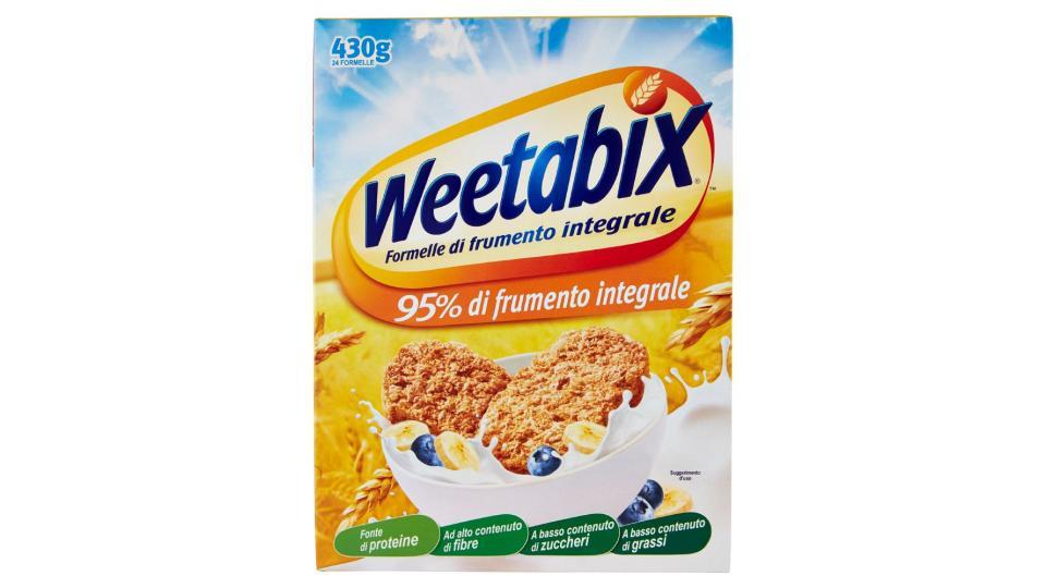 Weetabix, Formelle di frumento integrale