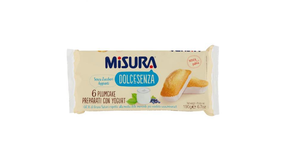 Misura, Dolcesenza plumcake preparati con yogurt