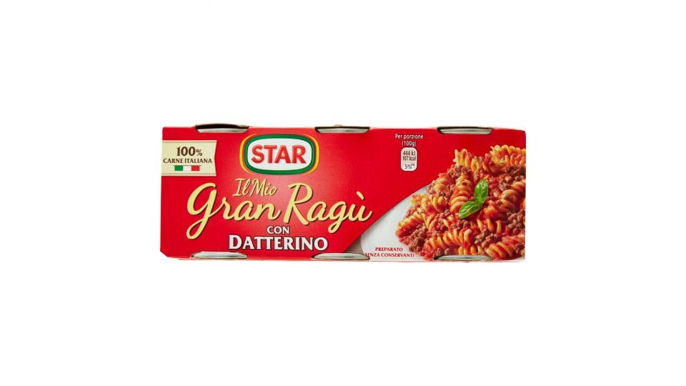 Star, Il mio gran ragù con datterino