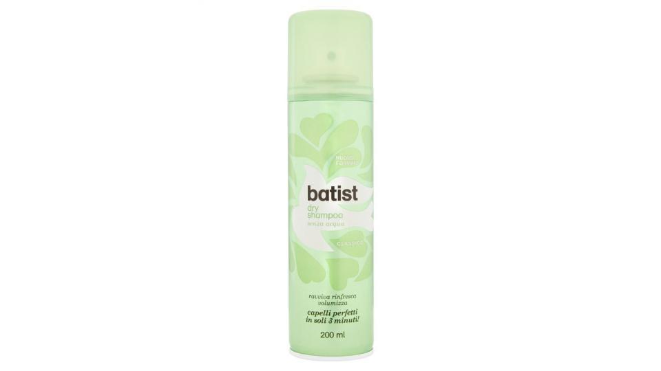 Batist, Dry shampoo classico senz'acqua