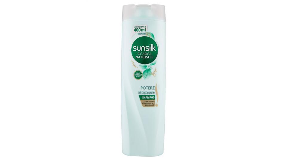 Sunsilk, Ricarica Naturale Potere anti doppie punte shampoo