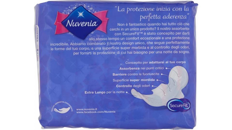 Nuvenia, Sottile assorbenti notte con ali ripiegati