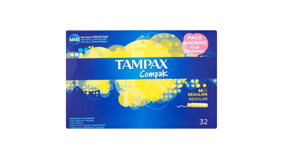 Tampax, Compak regular assorbenti interni
