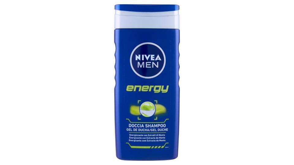 Nivea Men Energy - Doccia Shampoo  Energizzante Con Estratti Di Menta